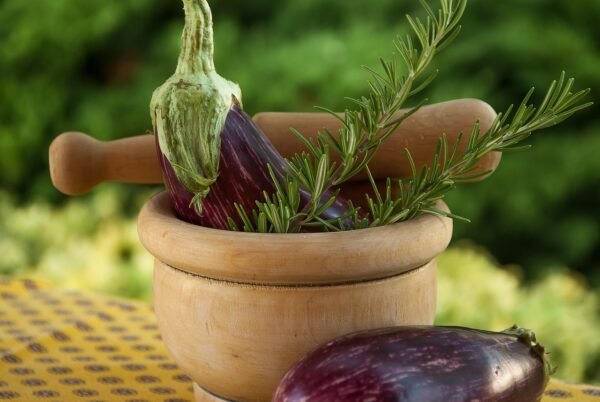 eggplants, rosemary, mortar, pestle, eggplants, eggplants, eggplants, eggplants, eggplants, rosemary, mortar